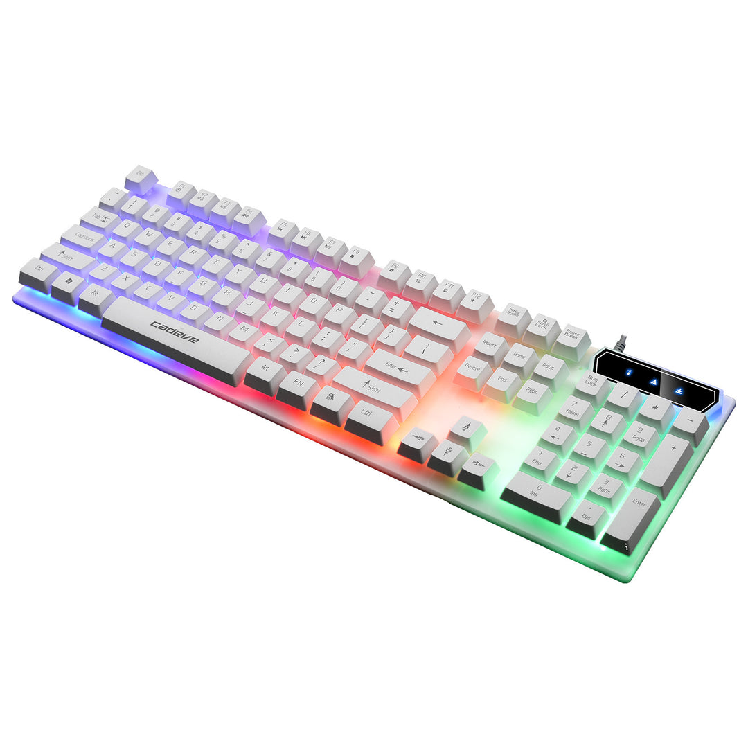 Colorful Backlit Gaming Usb Wired Gaming Keyboard