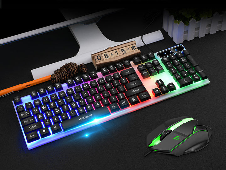 Colorful Backlit Gaming Usb Wired Gaming Keyboard